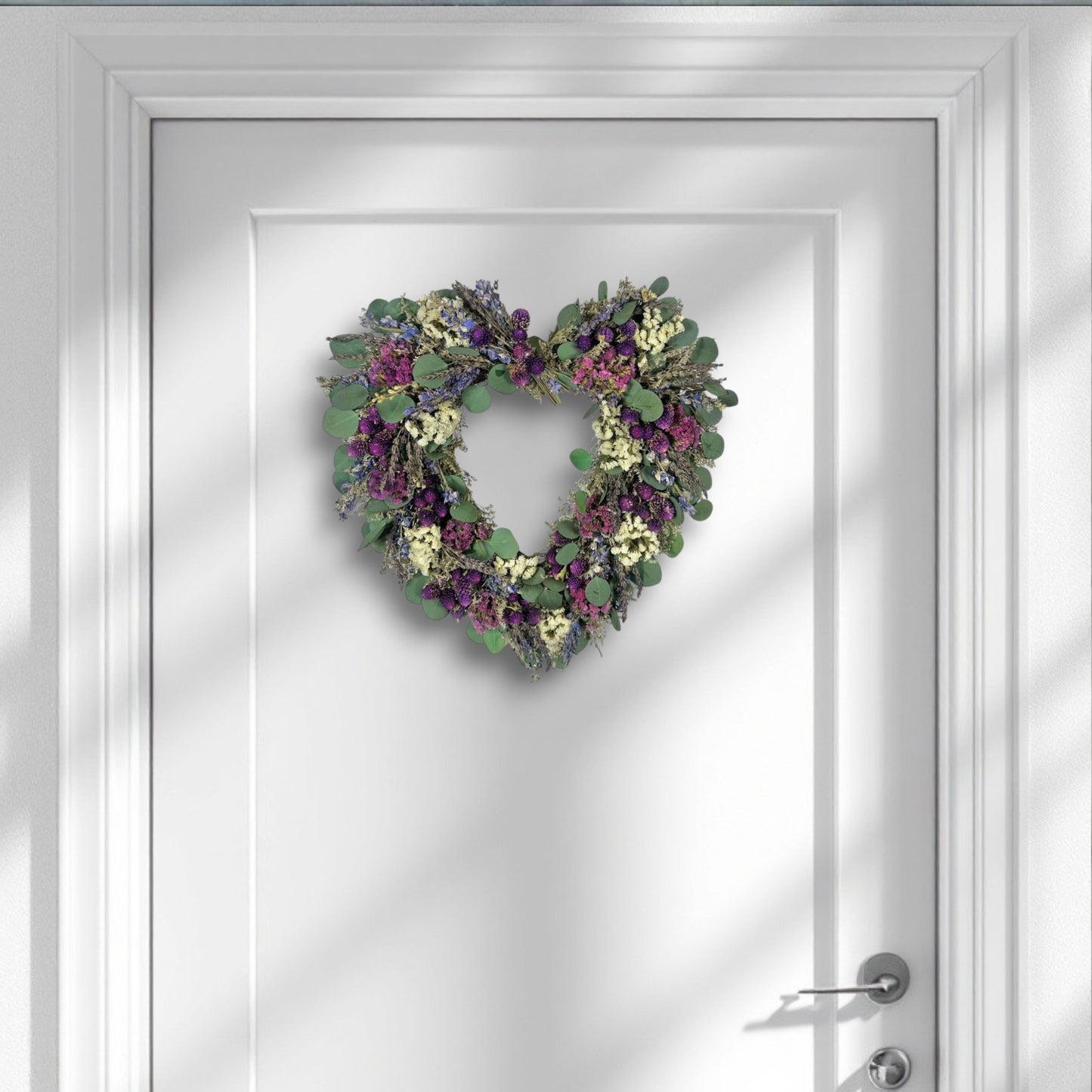 16" Lavender in the Mist Heart