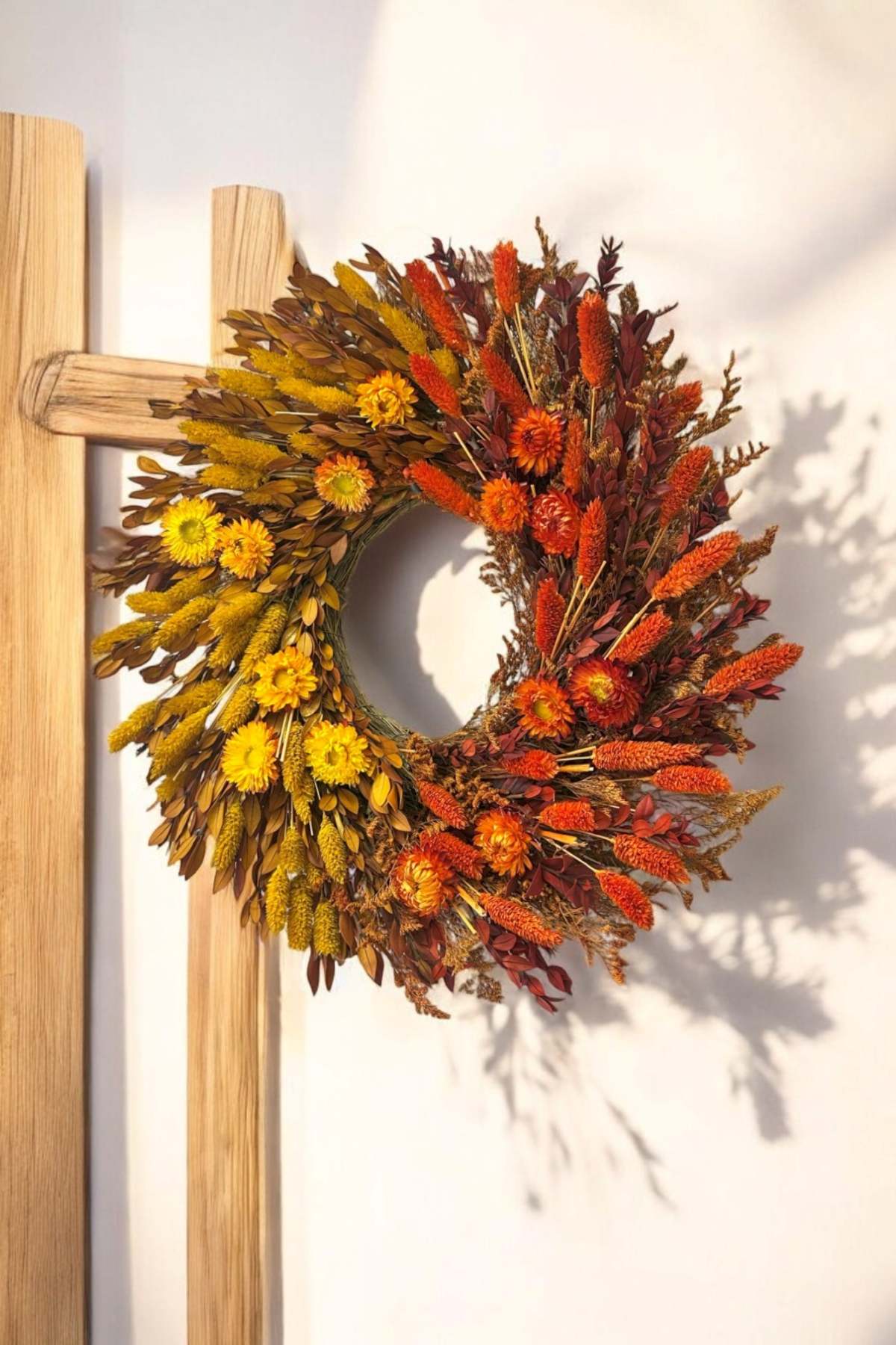 18" Autumn Ombre Wreath