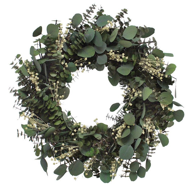 22" Italian Creme Wreath - Floral Treasure222124 - R