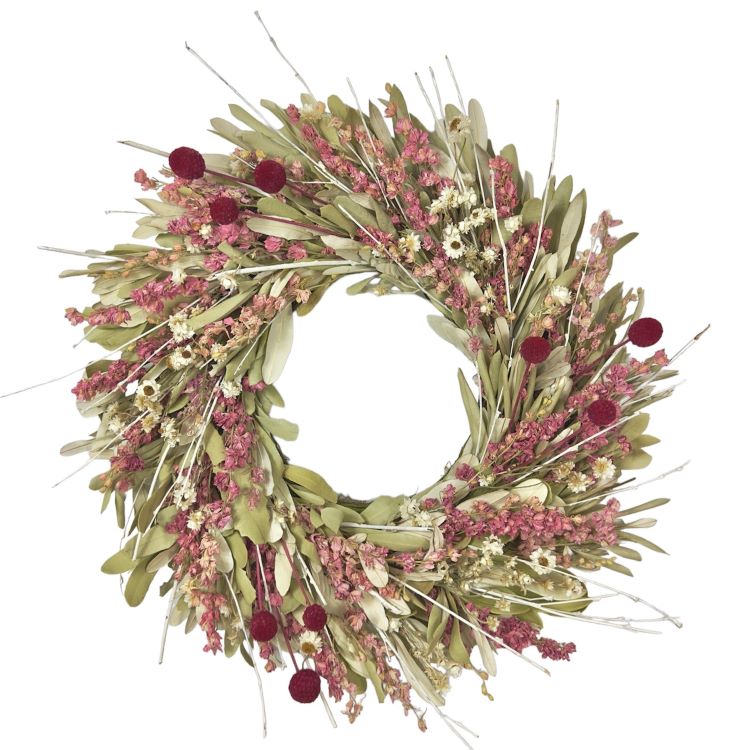 22" Mission Rose Wreath