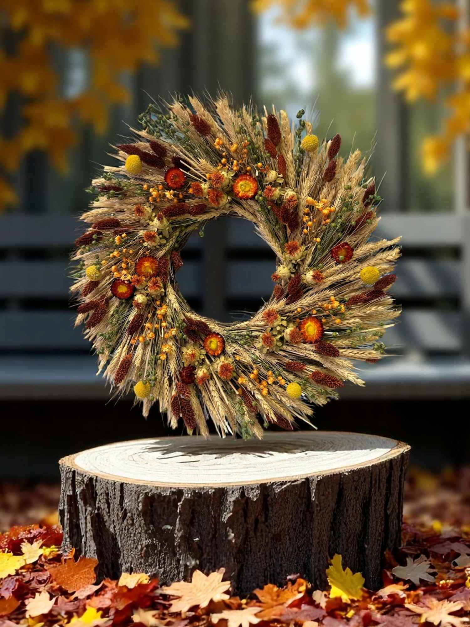 22" Sedona Sunset Wreath