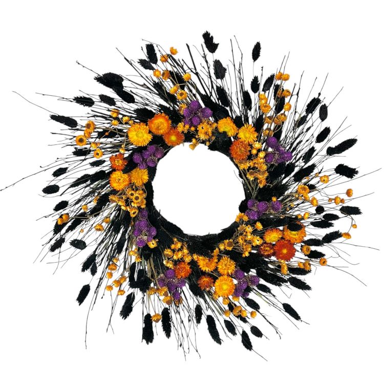 22" Natural Festive Fall Wreath
