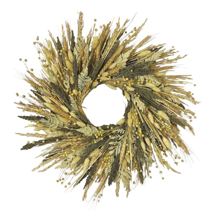 22" Sage and Sand Wreath