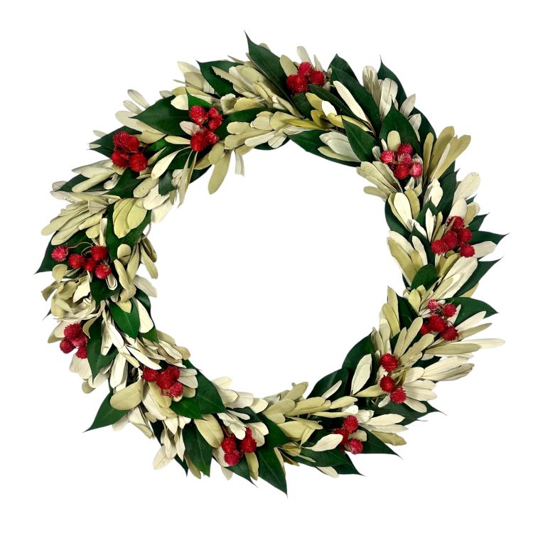 22" Holiday Style Wreath
