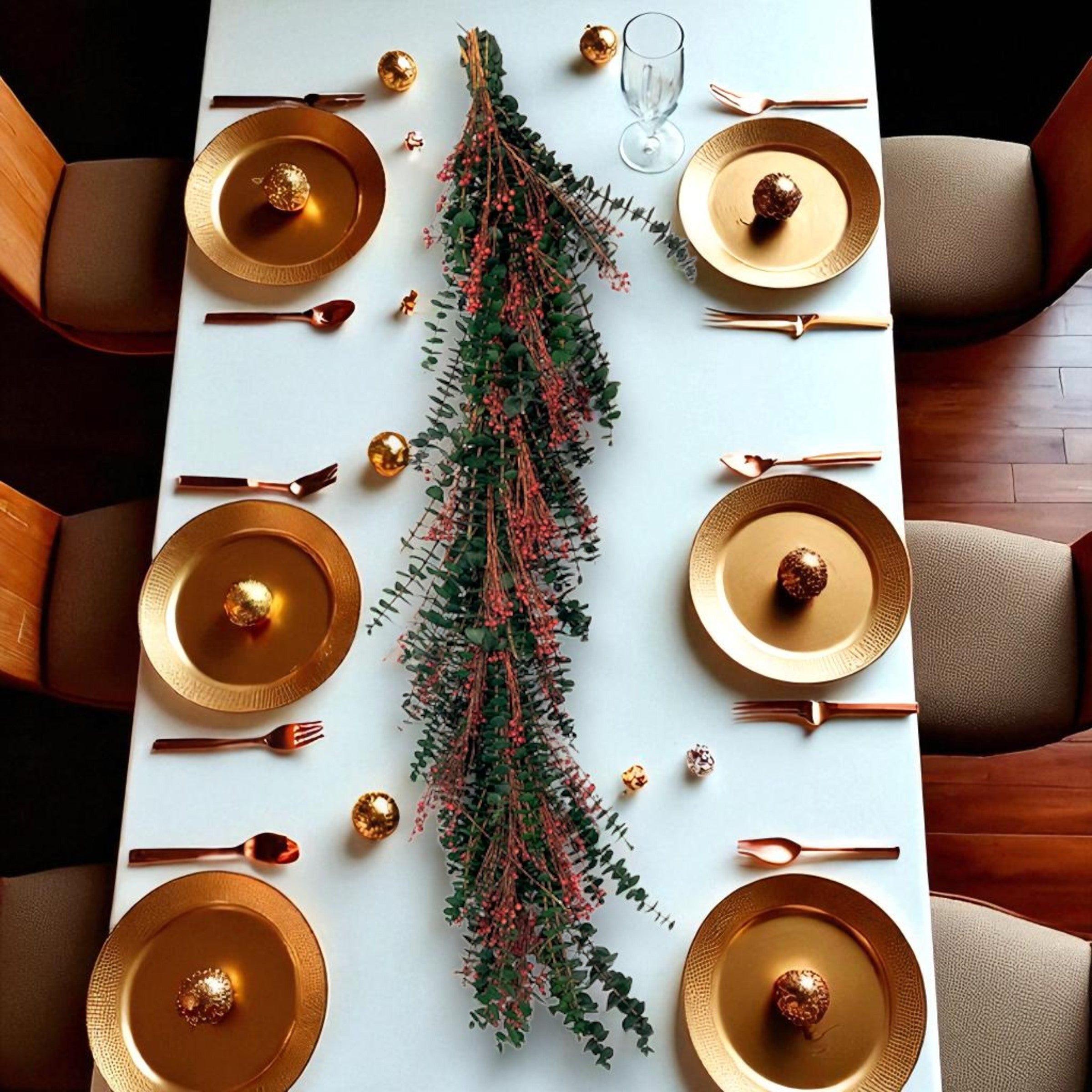 48" Happy Holidays Garland