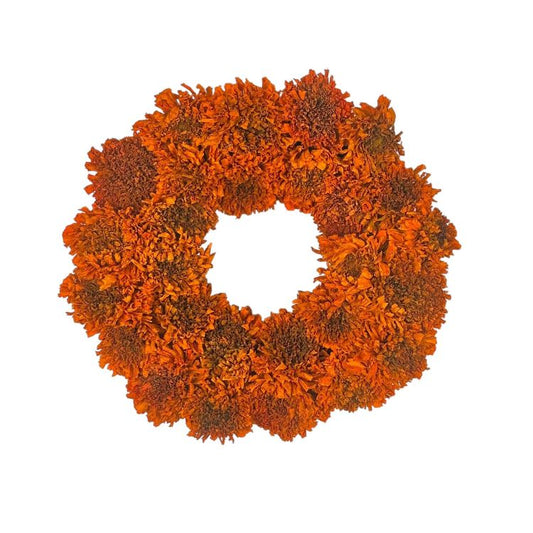 10” Marigold Wreath