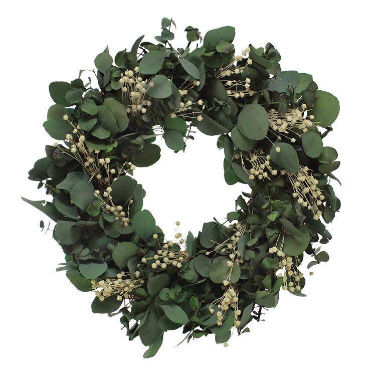18" Italian Creme Wreath - Floral Treasure182124 - R