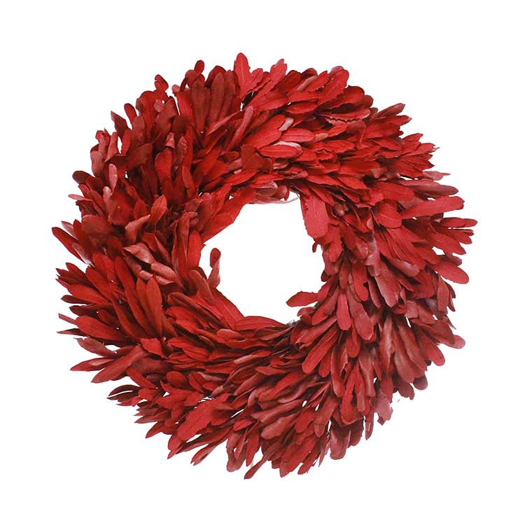 18" Red Holiday Wreath