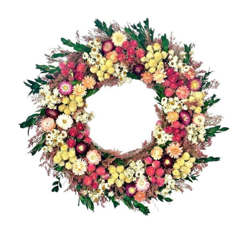 18" Floral Affair Wreath