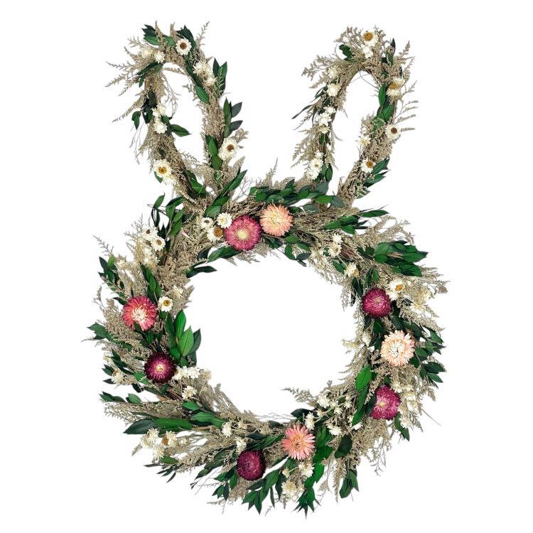 22" Garden Bunny Head