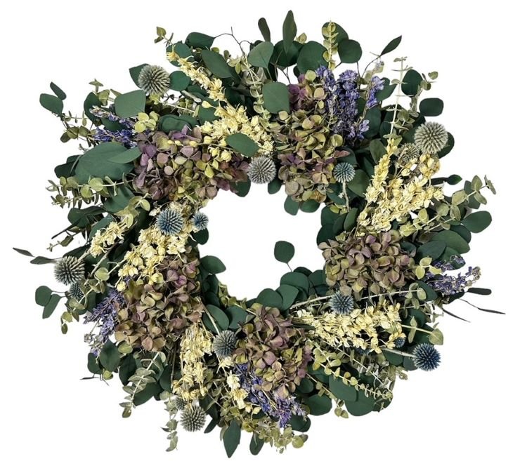 22" Urban Garden Wreath - Floral Treasure226425 - R