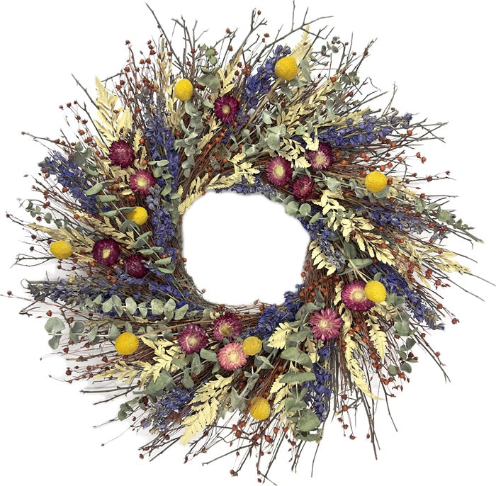 22" Breezy Meadow Wreath