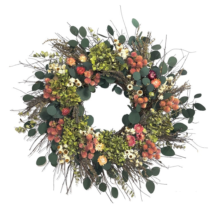 22" Graceful Garden Wreath