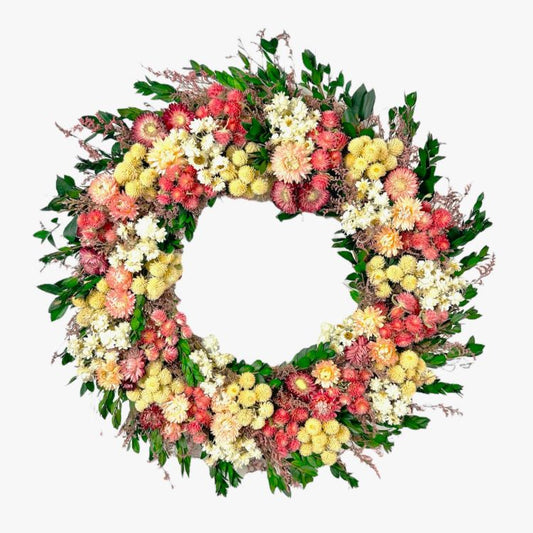 22" Floral Affair Wreath