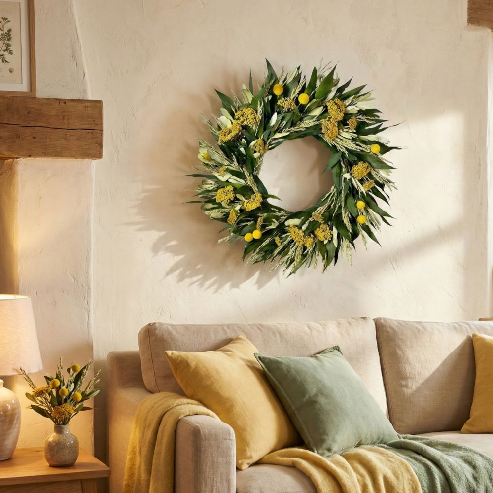 22" Vibrant Life Wreath